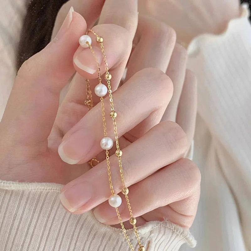 Elegant Pearl Cuff